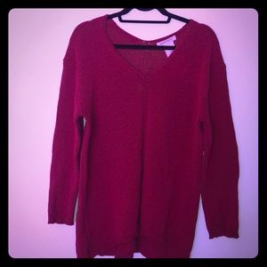 PHILOSOPHY Red Sweater Dress
